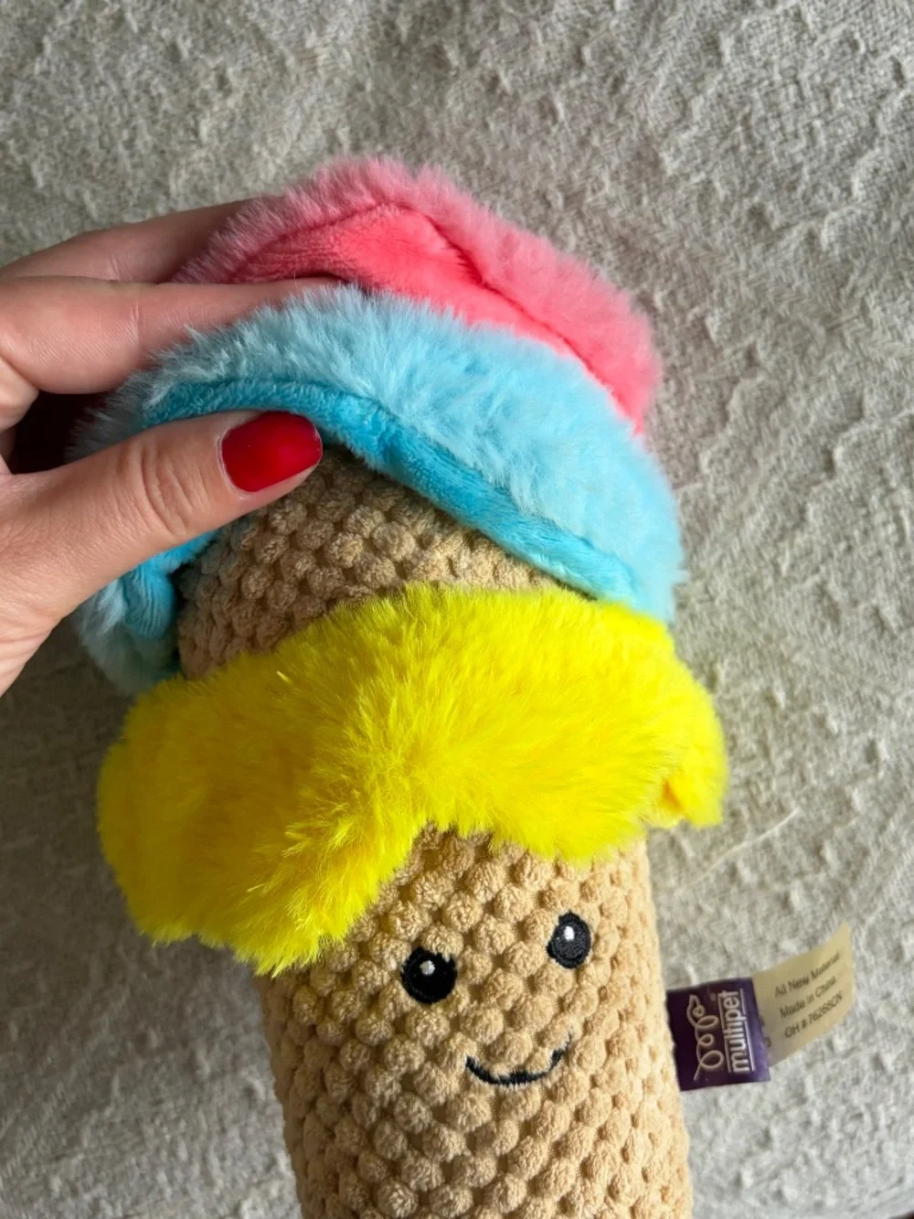 🛍️ Bundle of 5! 🐶 Dog Plush Squeaky Toys!